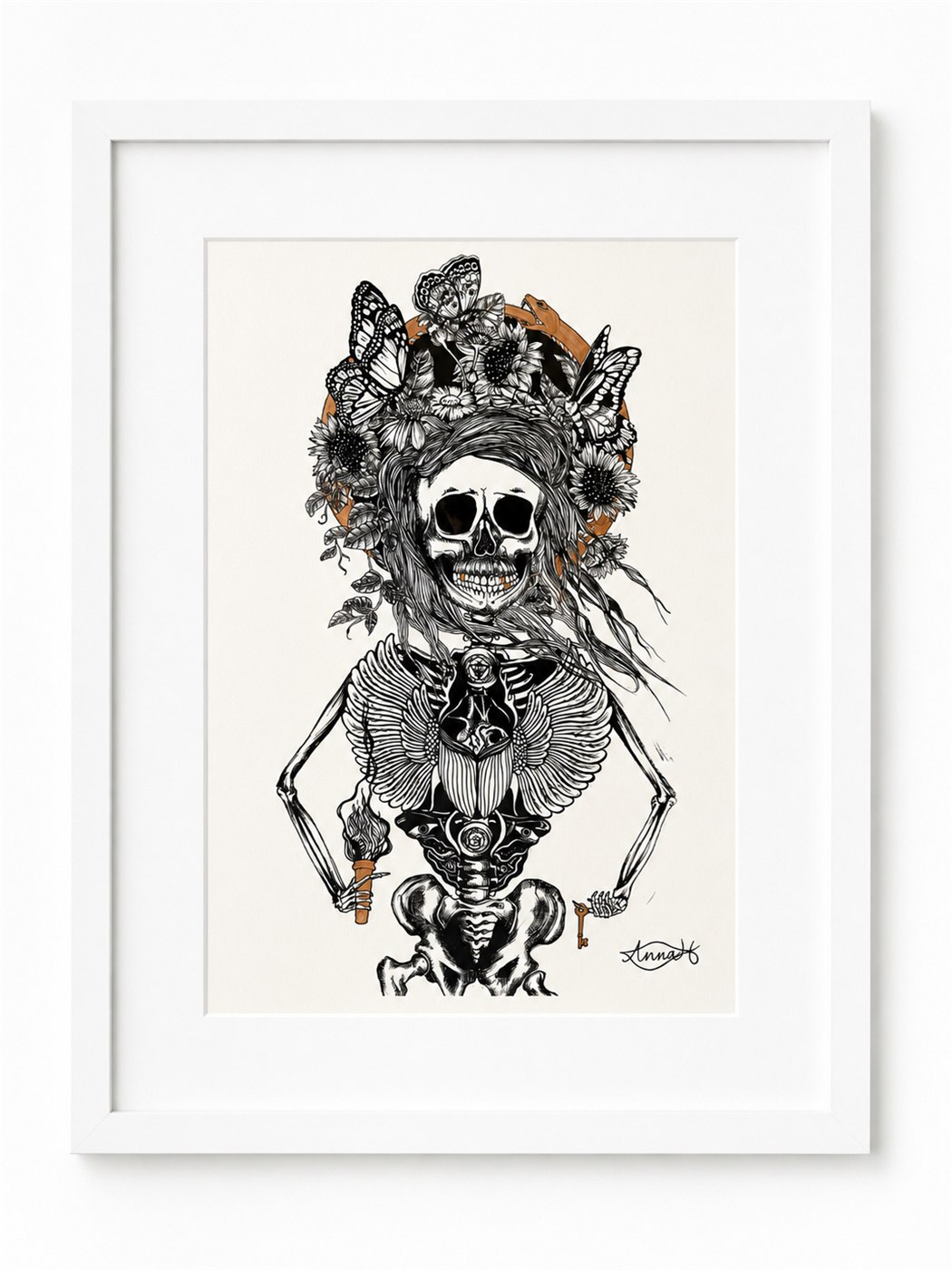 Hekate, framed print
